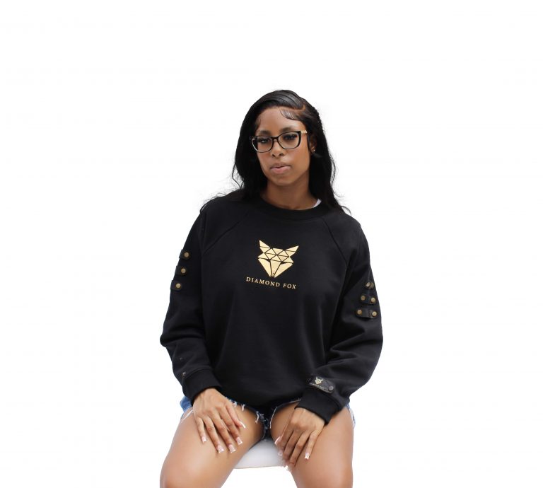 Diamond Fox Signature Style Sweatshirt - Leather Bars Collection - Image 3