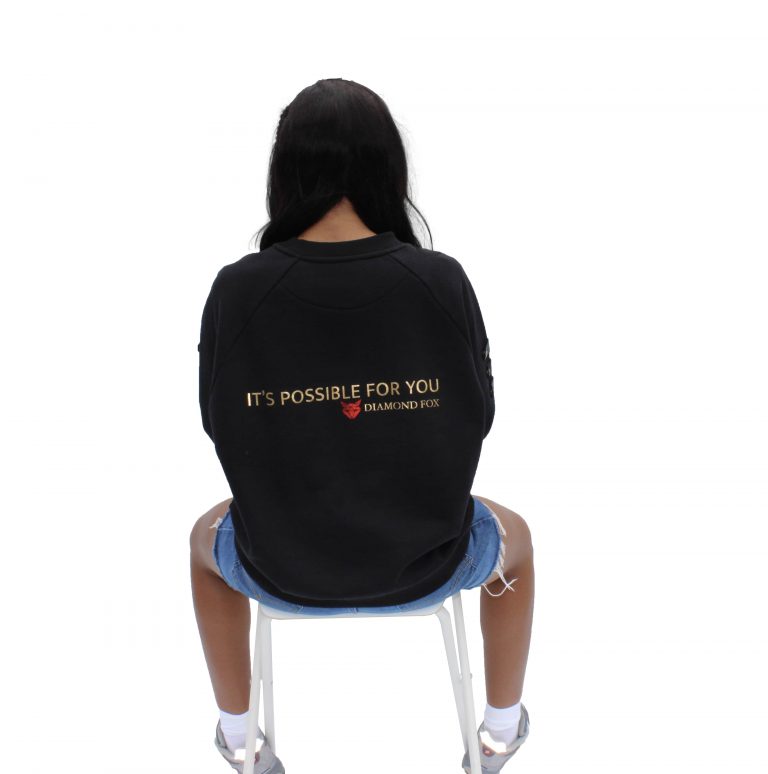 Diamond Fox Signature Style Sweatshirt - Leather Bars Collection - Image 4